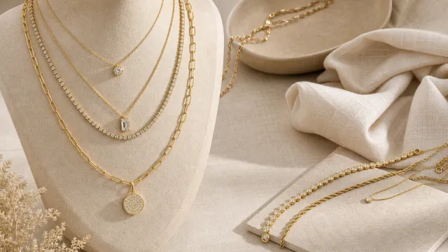 How to Layer Necklaces Like a Stylist